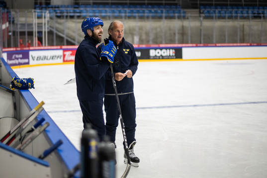 Ulf Lundberg, head coach and Andreas Spångberg, assistant