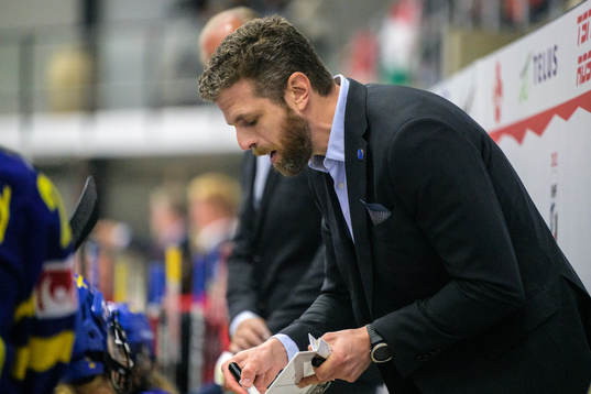 Ulf Lundberg, head coach of Sweden