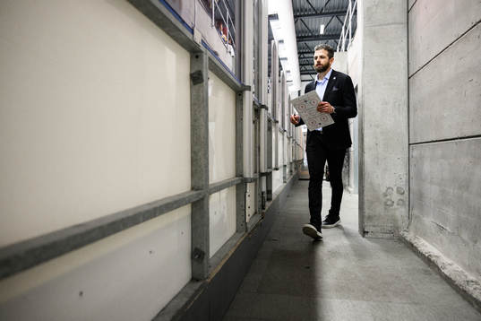 Ulf Lundberg, head coach of Sweden