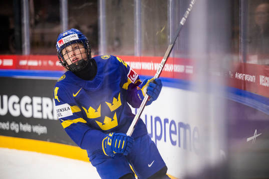 Felizia Wikner-Zienkiewicz of Sweden looks dejected