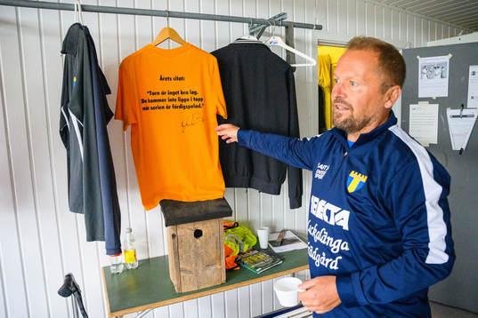 Tränare Richard ”Kalle” Ringhov
