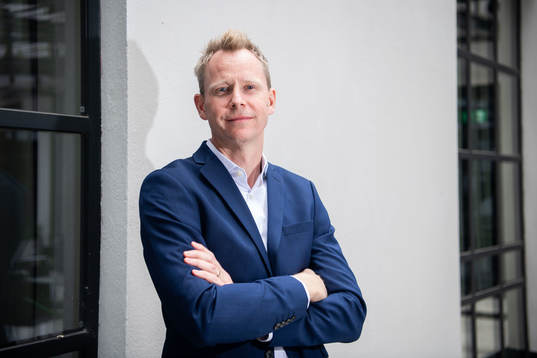Robert Ohlsson, head coach of Skellefteå, poses for