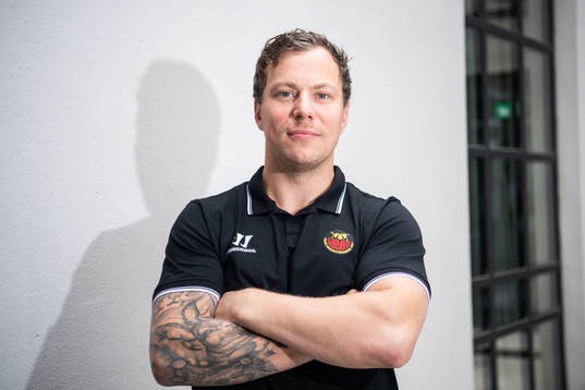 Oscar Engsund of Luleå poses for portrait