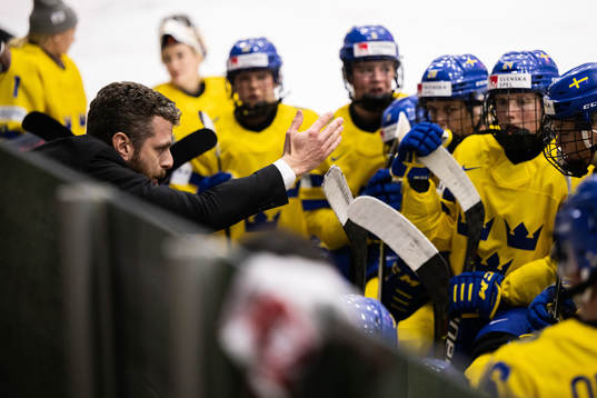 Ulf Lundberg, head coach of Sweden