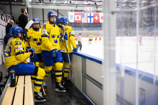 Lina Ljungblom and Jenny Antonsson of Sweden
