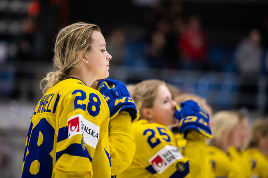 Michelle Löwenhielm of Sweden looks dejected