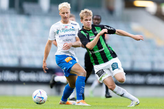 Värnamos Victor Larsson och GAIS Viktor Alexandersson