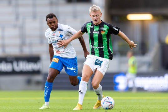 Värnamos Abdussalam Magashy och GAIS Joakim Åberg