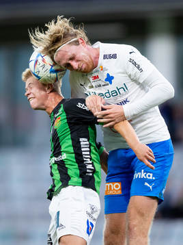 GAIS Filip Gustafsson och Värnamos Hampus Näsström