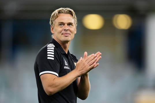 GAIS tränare Fredrik Holmberg