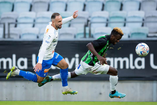 Värnamos Evaldo Nascimento Lamaur Neto och GAIS Rickard
