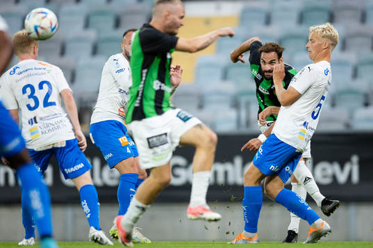 GAIS Mervan Celik med ett avslut