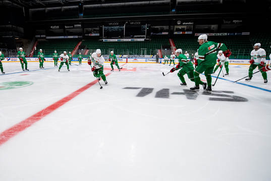 Bläddra bland fler bilder av Ishockey, SHL, Rögle, Träning 