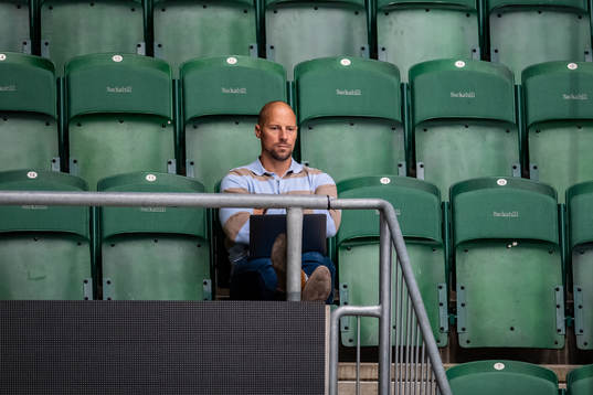 Rögles sportchef Chris Abbott