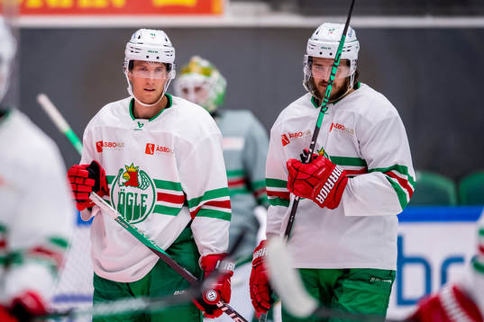 Rögles Adam Tambellini och Dennis Everberg