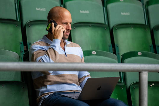 Rögles sportchef Chris Abbott
