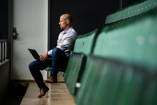 Rögles sportchef Chris Abbott
