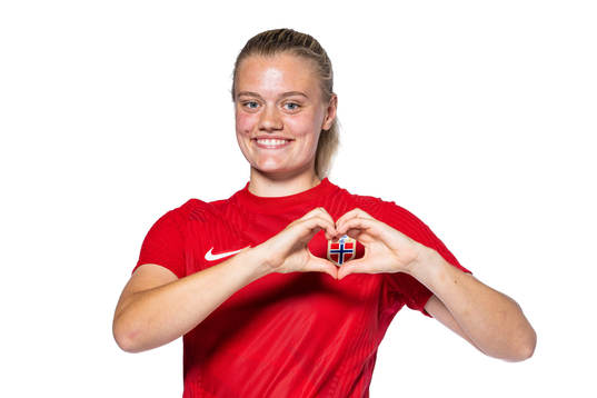 Mathilde Harviken of the Norwegian women’s national