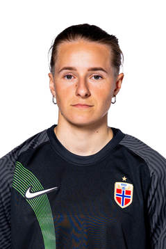 Goalkeeper Rugile Maria Rulyte of the Norwegian women’s