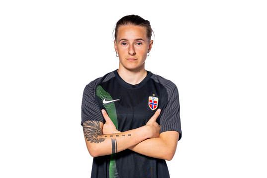 Goalkeeper Rugile Maria Rulyte of the Norwegian women’s