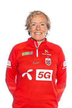 Gunnvor Halmøy, physical coach of the Norwegian women’s