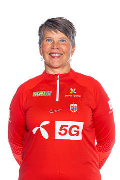 Bente Bratbak, team manager of the Norwegian women’s