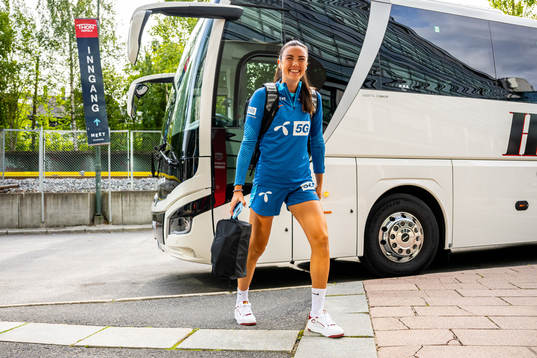 Ingrid Syrstad Engen of the Norwegian women's national