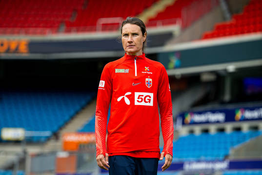 Ingvild Stensland, assistant coach of the Norwegian women's