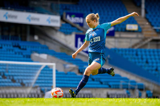 Noor Hoelsbrekken Eckhoff of the Norwegian women's national