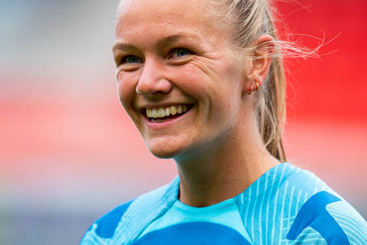Frida Maanum of the Norwegian women's national football team