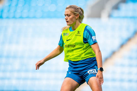 Mathilde Harviken of the Norwegian women's national