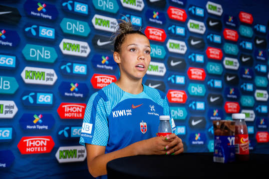 Celin Bizet Ildhusøy of the Norwegian women's national
