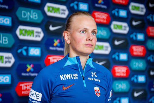 Karina Sævik of the Norwegian women's national football