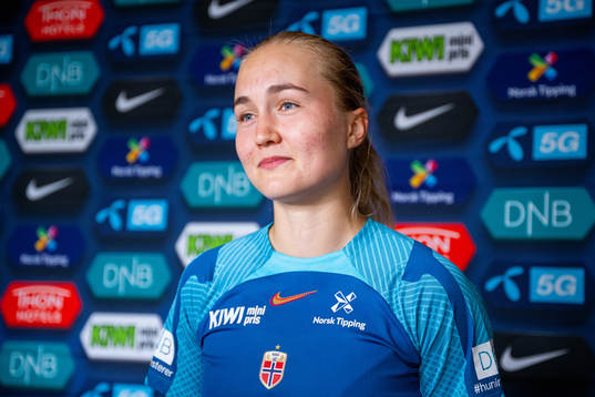 Noor Hoelsbrekken Eckhoff of the Norwegian women's national