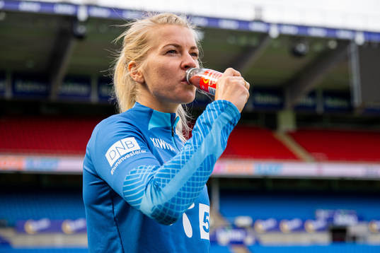 Ada Hegerberg of the Norwegian women's national football