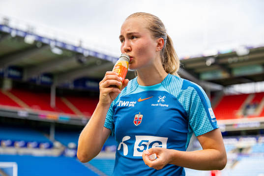 Noor Hoelsbrekken Eckhoff of the Norwegian women's national