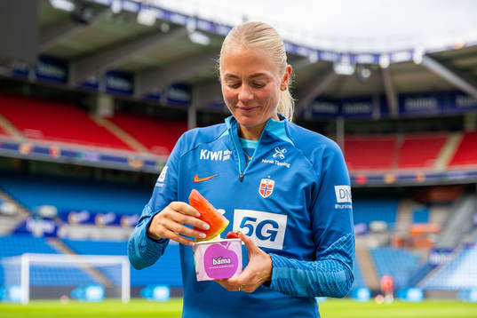 Guro Bergsvand of the Norwegian women's national football
