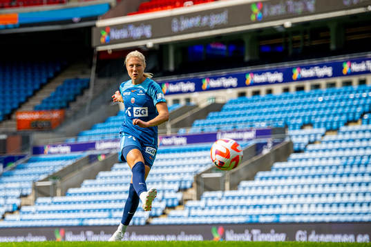 Sophie Román Haug of the Norwegian women's national