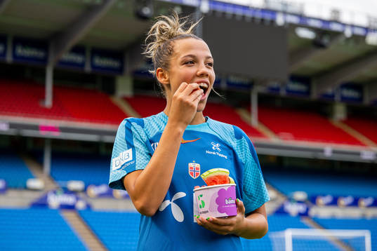 Celin Bizet Ildhusøy of the Norwegian women's national