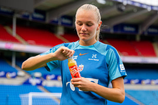 Frida Maanum of the Norwegian women's national football team