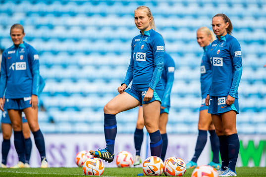 Noor Hoelsbrekken Eckhoff of the Norwegian women's national