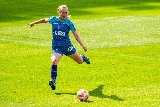 Noor Hoelsbrekken Eckhoff of the Norwegian women's national