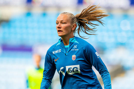 Frida Maanum of the Norwegian women's national football team