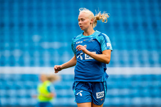 Sara Hørte of the Norwegian women's national football team