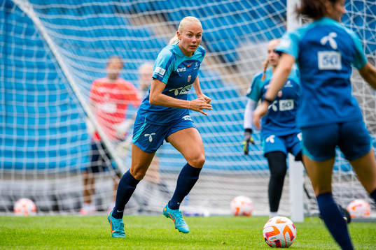 Guro Bergsvand of the Norwegian women's national football