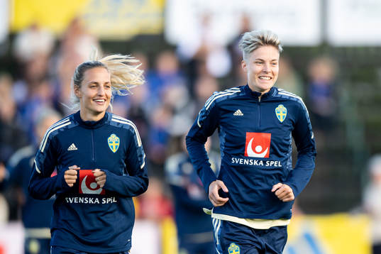 Nathalie Björn and Lina Hurtig