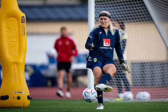 Goalkeeper Emma Holmgren