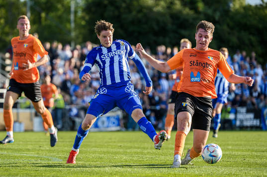IFK Göteborgs Gustaf Norlin och Torns IFs Ludvig Bergman