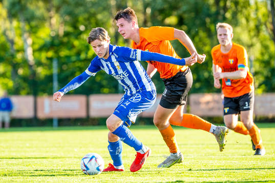 IFK Göteborgs Gustaf Norlin mot Torns Ludvig Bergman
