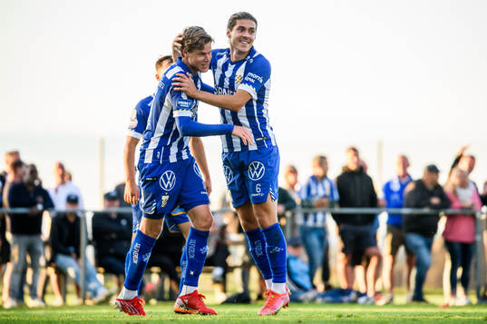 IFK Göteborgs Eman Markovic jublar